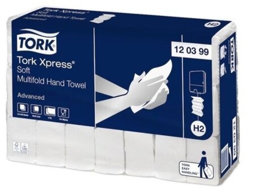 Tork Essuie-mains Xpress® Multifold doux 2 plis