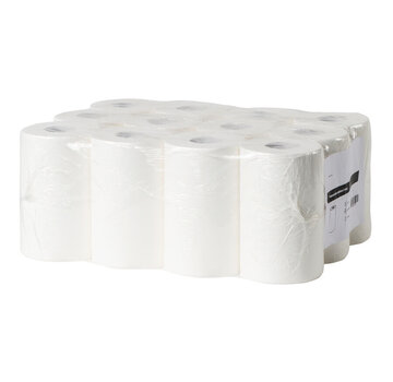 HS Poetsrol mini cellulose 2-laags (12 x 72 m)