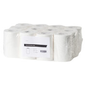 HS Poetsrol mini cellulose 1-laags met koker (12 x 120 m)