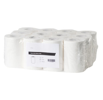 HS Rouleau d'essuyage mini cellulose 1 pli avec mandrin (12 x 120 m)
