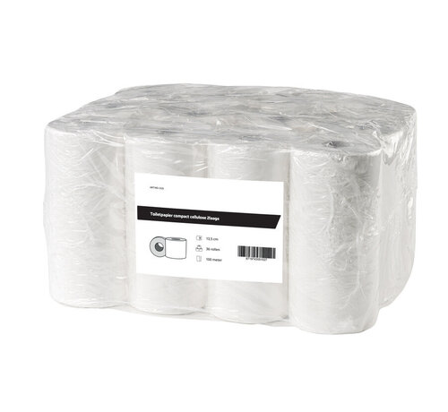 HS Toiletpapier compact cellulose 2-laags (36 x 100 m) - 2110-FSC