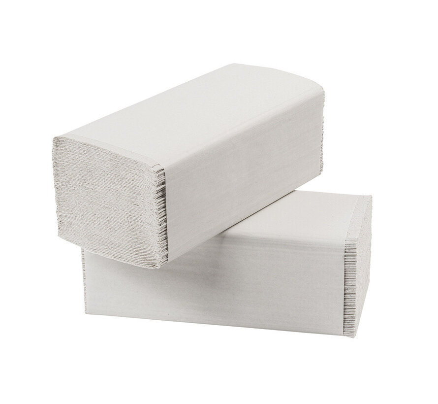 Z-fold hand towels recycled tissue 2-ply (3200 pcs) - 2154-FSC