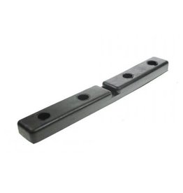 Black Snubber Block 305 x 38 x 19mm