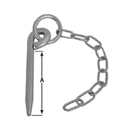 10mm Round Cotter and Chain