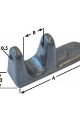 Trailer Weld On Tailboard Forked 25mm Bar | Fieldfare Trailer Centre