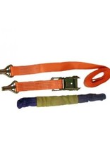 4.8m Yellow Ratchet Strap with Claw Hooks and Soft Link | Fieldfare Trailer Centre