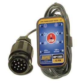 13 Pin Tow bar Socket Tester