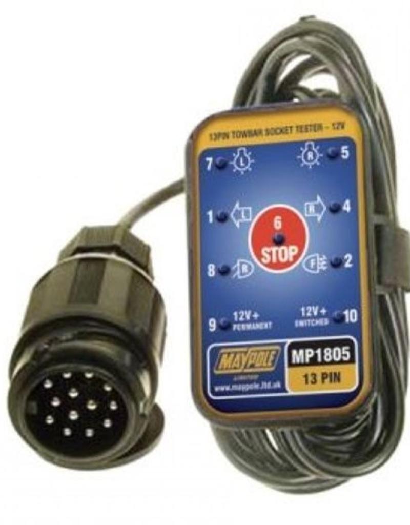 13 Pin Tow bar Socket Tester | Fieldfare Trailer Centre