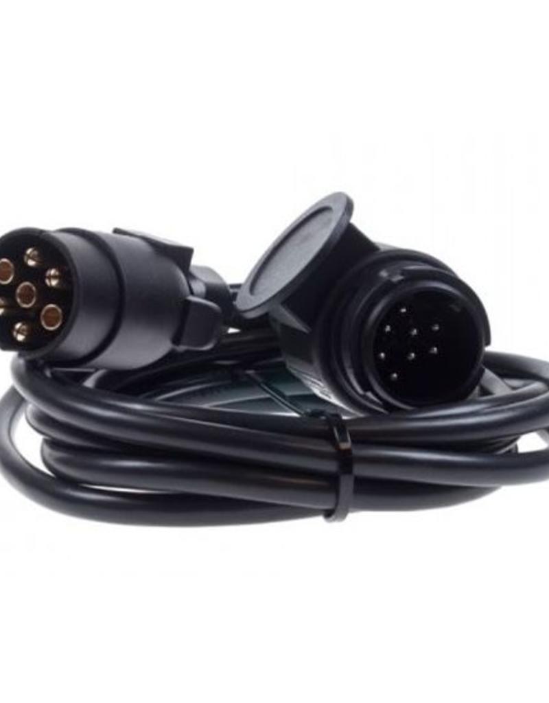 Trailer 3m Connecting Lead 7 Pin Plug to 13 Pin Plug | Fieldfare Trailer Centre