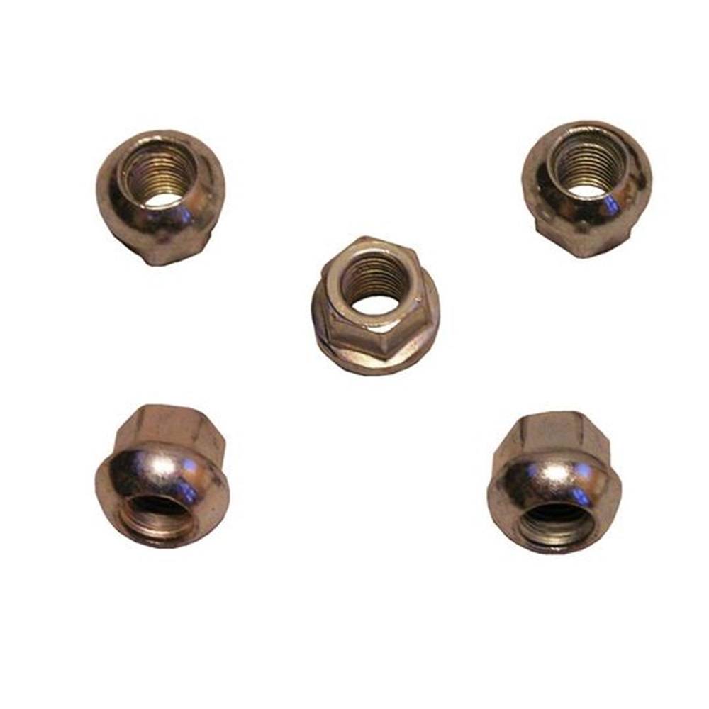 Trailer Wheel Nut M12 Spherical Pack of 5 Fieldfare Trailer Centre UK Fieldfare Trailer Centre