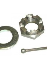 Castelled Trailer Axle Nut M24 x 1.5 Pack of 2 | Fieldfare Trailer Centre