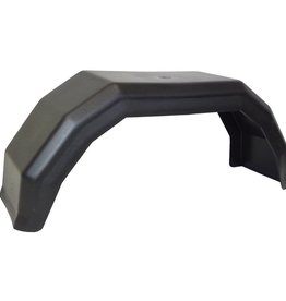 8 inch Single Black Mudguard