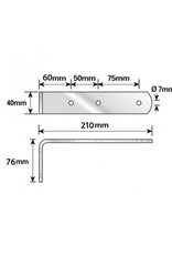 210mm Tandem Mudguard Bracket | Fieldfare Trailer Centre