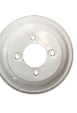 Trailer Wheel 10 inch Rim Steel 3.50J x 5.5inch PCD x 4 Holes - Silver | Fieldfare Trailer Centre