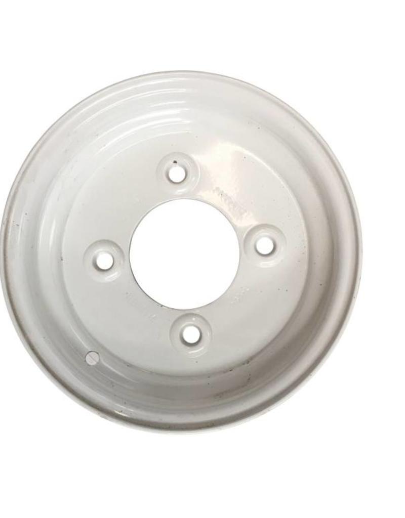 Trailer Wheel 10 inch Rim Steel 3.50J x 5.5inch PCD x 4 Holes - Silver | Fieldfare Trailer Centre