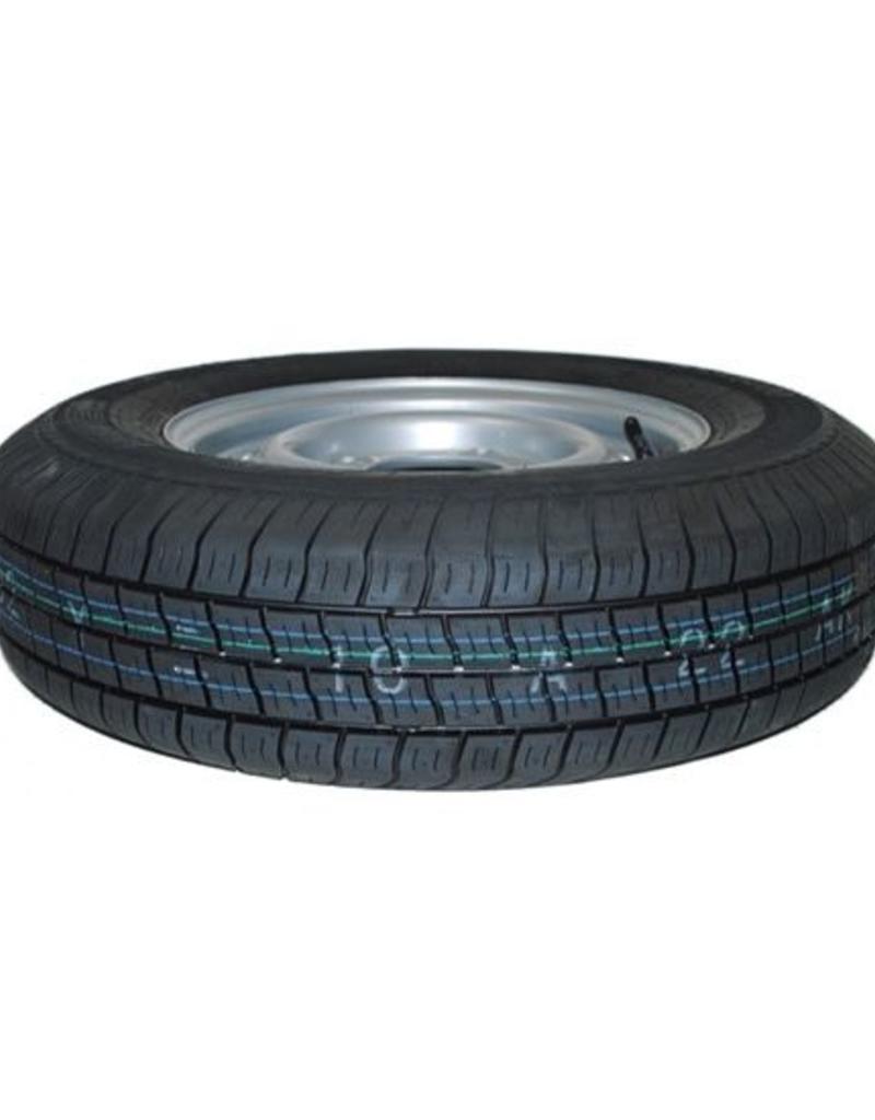 165R 13C Trailer Wheel and Tyre 74N 4 STUD 5.5 inch pcd  | Fieldfare Trailer Centre