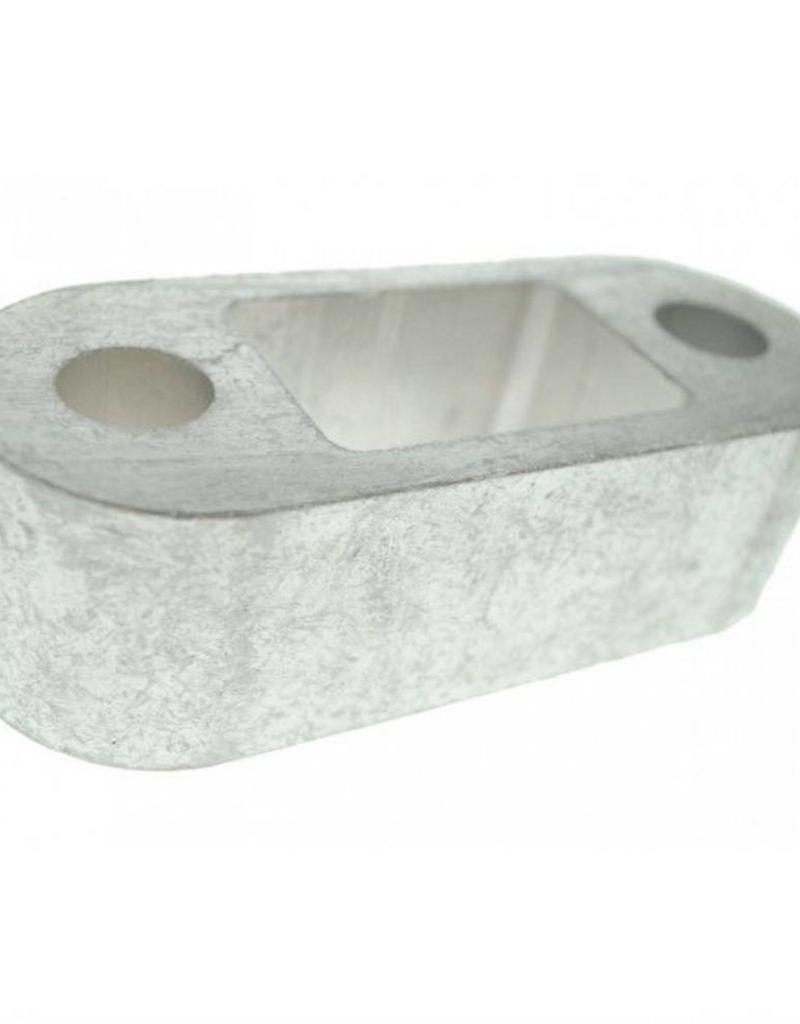 One and Half Inch Tow bar Aluminium Spacer | Fieldfare Trailer Centre