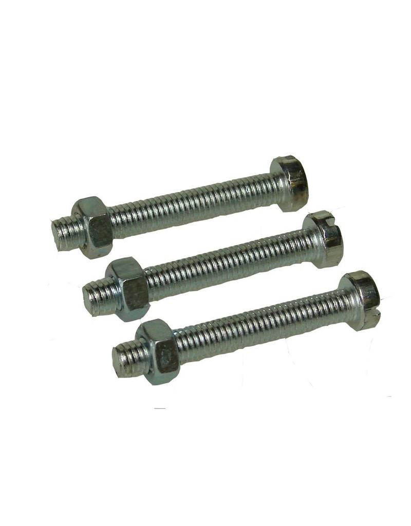 Four Inch Tow ball Bolt Nut and Washer Set Fieldfare Trailer Centre