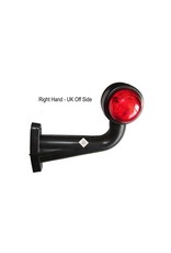GWAZA LED Right Hand Stalk Trailer Marker Lamp 90 Degree | Fieldfare Trailer Centre