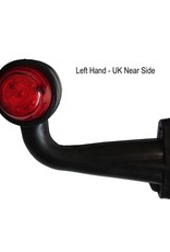 GWAZA LED Left Hand Stalk Trailer Marker Lamp 90 Degree | Fieldfare Trailer Centre