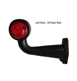 Lamp LED Stalk Marker L/H (UK nr) 10-30V - 90 deg