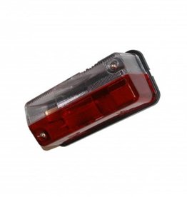 Radex Red White Trailer Side Marker Lamp
