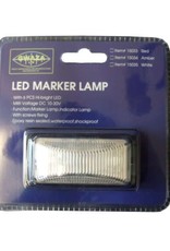 Gwaza Trailer Lamp Marker LED White 12/24V | Fieldfare Trailer Centre