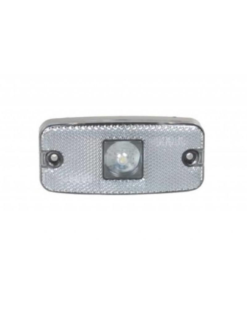 Trailer 10-30V Clear LED Front Marker Lamp and Reflector | Fieldfare Trailer Centre