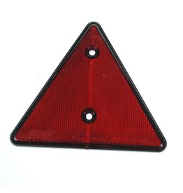 Red Triangle Reflector