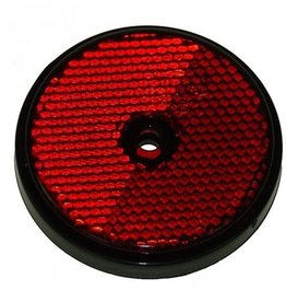 RADEX Round Red Trailer Reflector 60mm Diameter