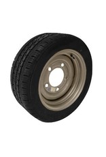 195/50R13C 104N/101N 5 Stud 6.5 PCD Silver Trailer Wheel and Tyre| Fieldfare Trailer Centre