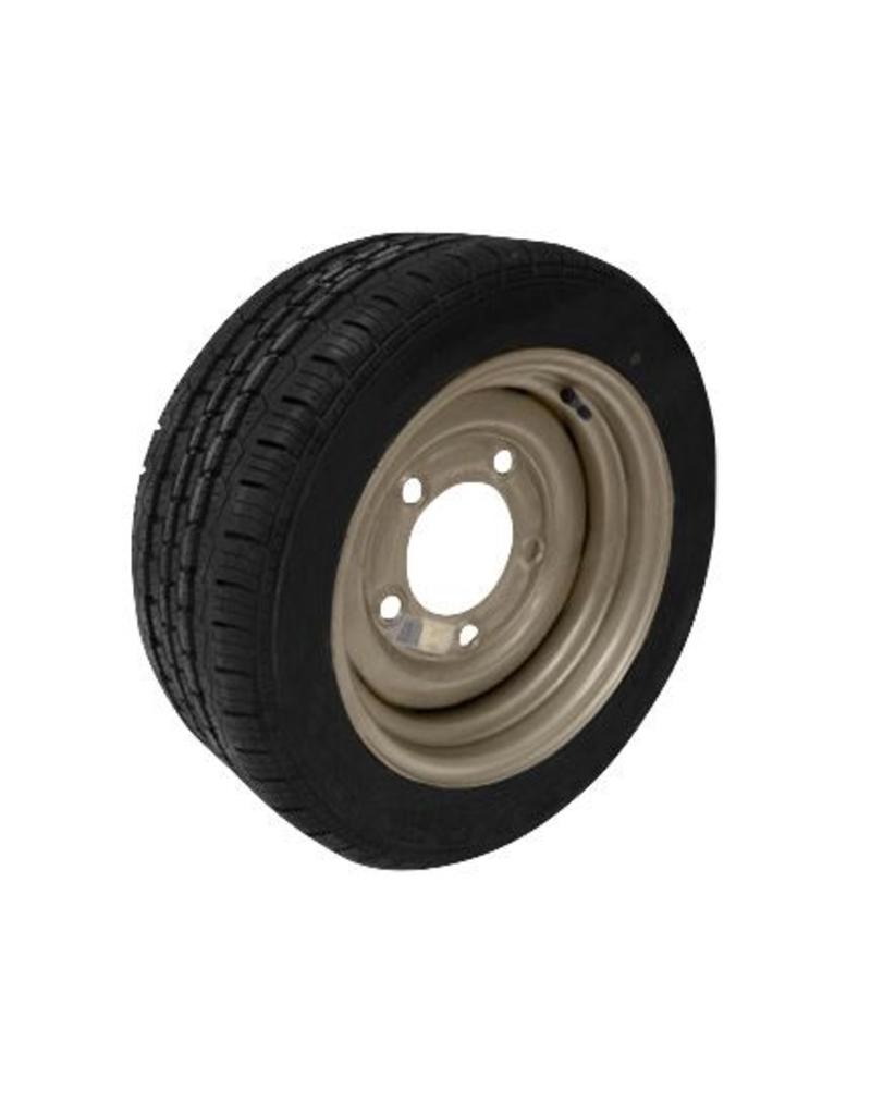 195/50R13C 104N/101N 5 Stud 6.5 PCD Silver Trailer Wheel and Tyre| Fieldfare Trailer Centre