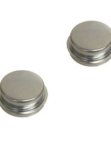 Pack of 2 Branded Knott 52mm Steel Hub Cap | Fieldfare Trailer Centre