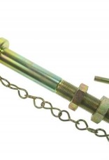 22mm x 190mm Threaded Towing Pin | Fieldfare Trailer Centre