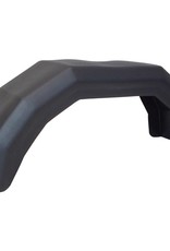 10 inch Single Black Mudguard | Fieldfare Trailer Centre