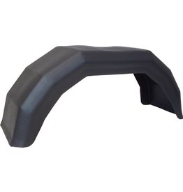 10 inch Single Black Mudguard