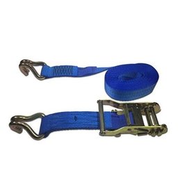 6m x 35mm 3 Ton Ratchet Strap with Claw Hooks