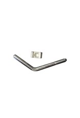 Handle AND Pad 5/8 inch  to suit Bradley HU12 | Fieldfare Trailer Centre