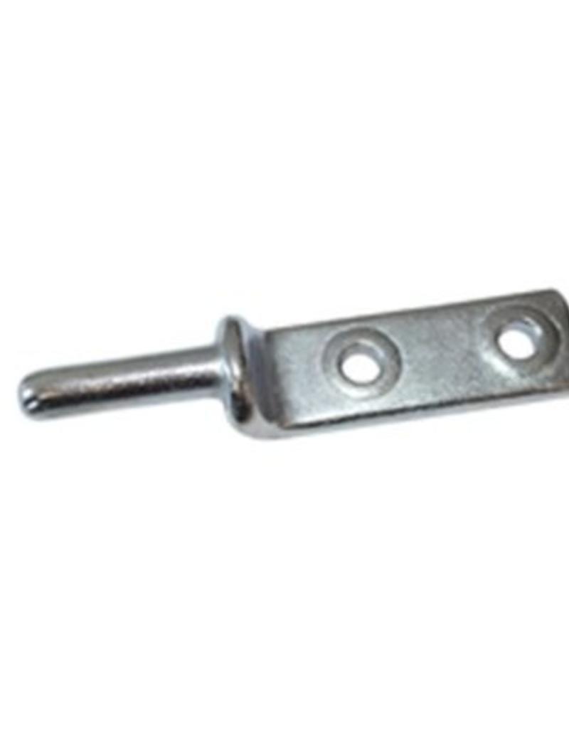 Large Bolt on Gudgeon Pin 47x12mm Zinc Plated