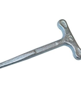 125mm x 70mm Zinc Plated Tee Key