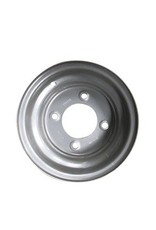 10 inch Rim Steel 6.00J x 5.5 inch  PCD x 4 Holes Silver | Fieldfare Trailer Centre