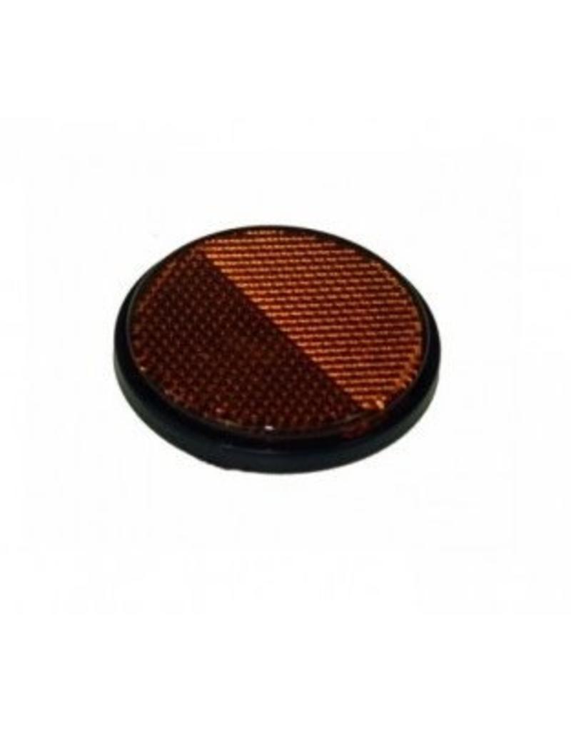 Round Amber Reflector Self Adhesive | Fieldfare Trailer Centre