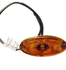 Oval Amber LED Side Marker Lamp