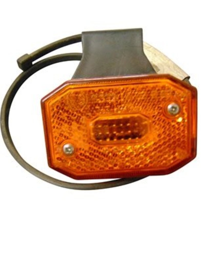 Amber LED Side Marker Lamp AND Bracket | Fieldfare Trailer Centre