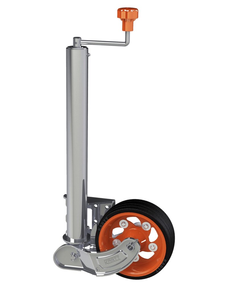 60mm Kartt Orange Self Retracting Jockey Wheel