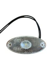 12-24V Slim Line Oval LED Front Marker Lamp