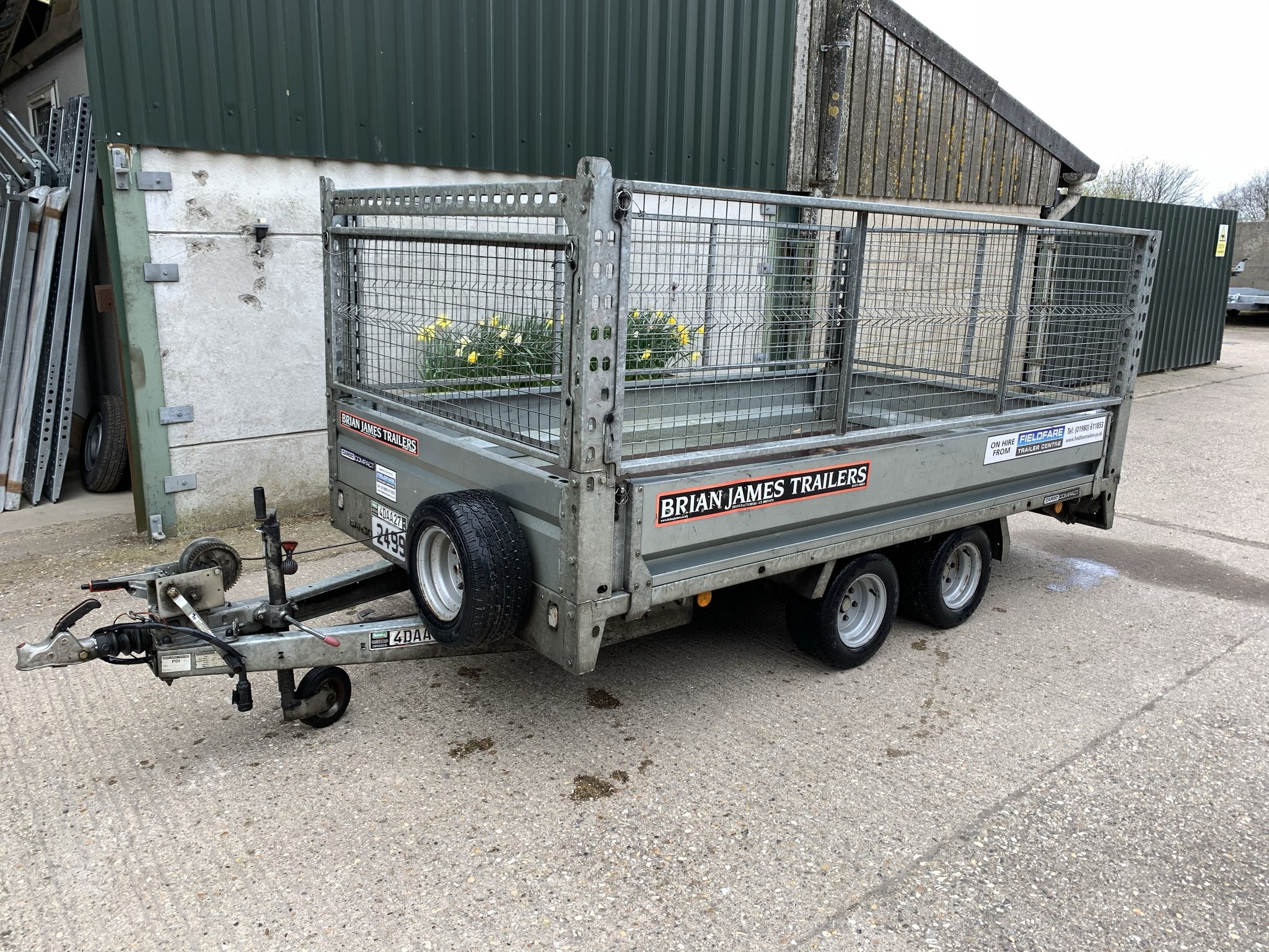 Trailer Hire Fieldfare Trailer Centre Wiltshire UK Fieldfare