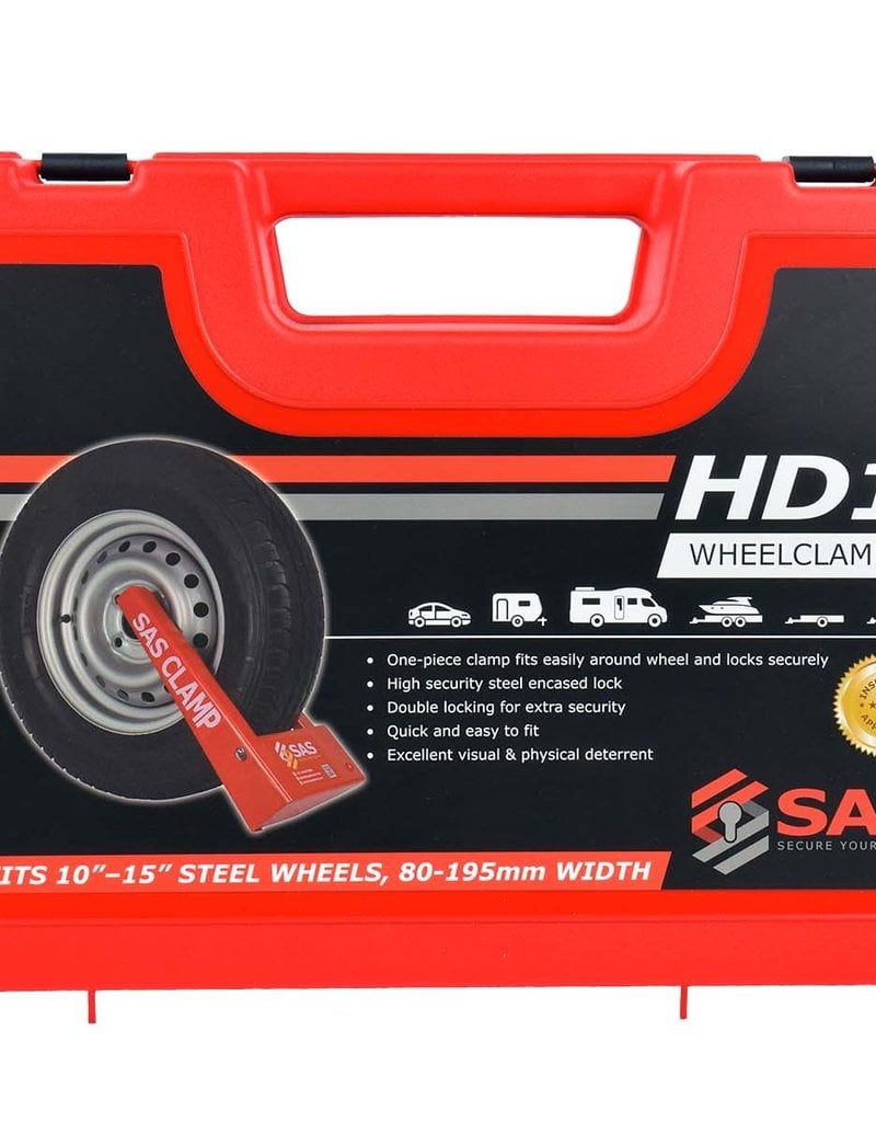 SAS HD1 Wheelclamp in Case