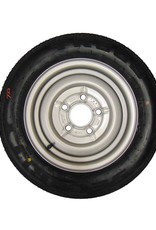155/70R12C 5 STUD 112mm PCD ET20 Silver Trailer Wheel and Tyre