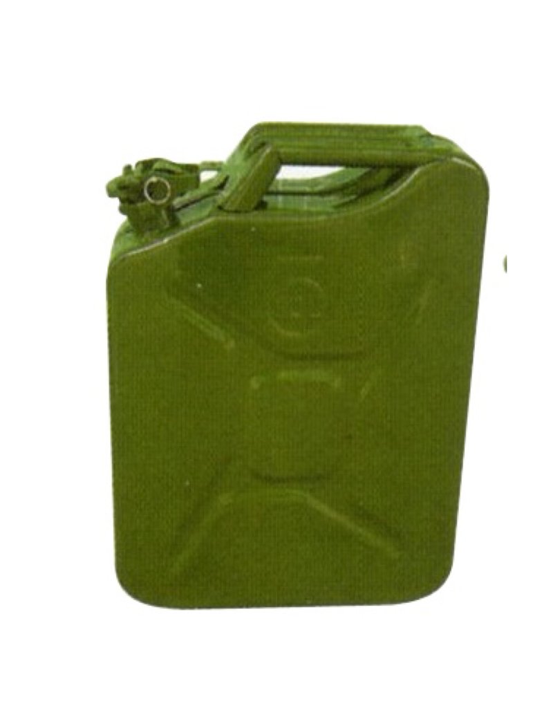 Green Metal 20 Litre Jerry Can